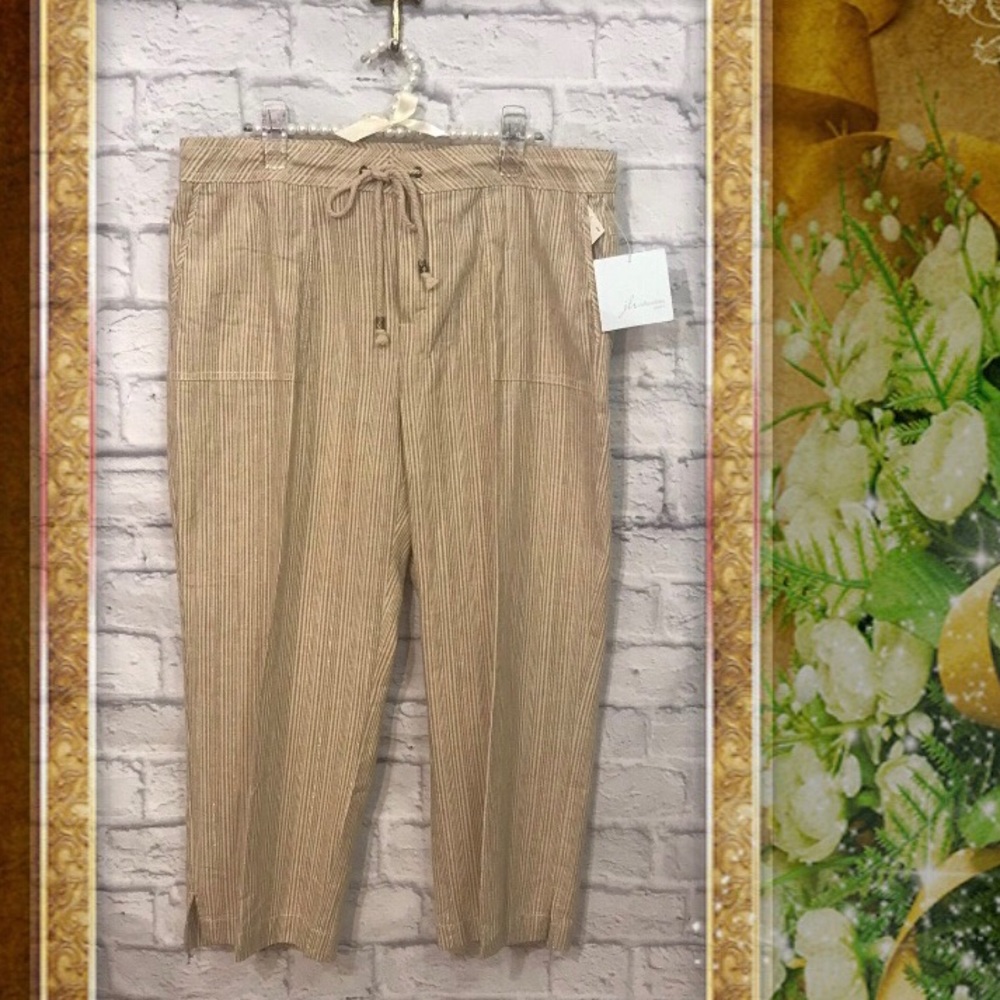JH Collectibles petite cropped pants (NWT)